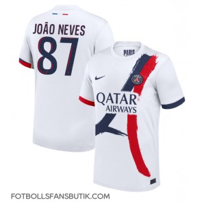 Paris Saint-Germain Joao Neves #87 Replika Bortatröja 2024-25 Kortärmad